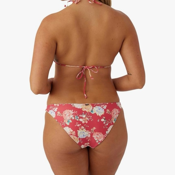 O’NEILL STELLA VENICE SUNDANCE FLORAL/STRIPE REVERSIBLE BIKINI BOTTOMS NWT - Picture 1 of 8